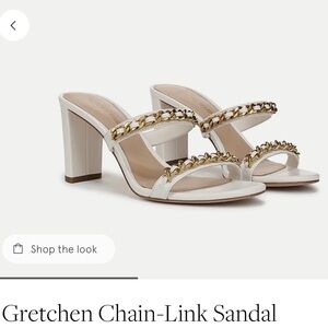 Veronica Beard Gretchen chain link sandal NWTS size 8.5